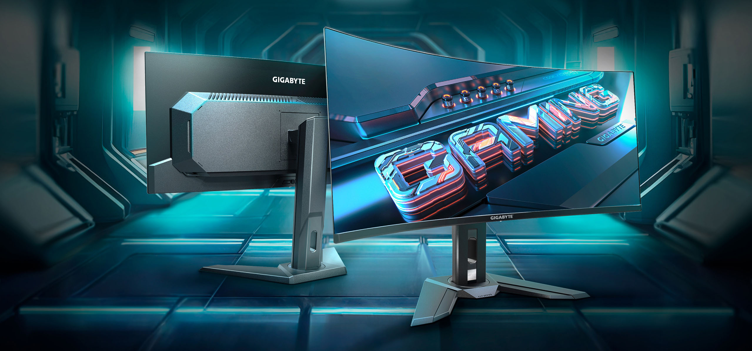 Best 3440x1440 Gaming Monitor GIGABYTE - MO34WQC (US) - 34" QD-OLED Curved Gaming Monitor - WQHD